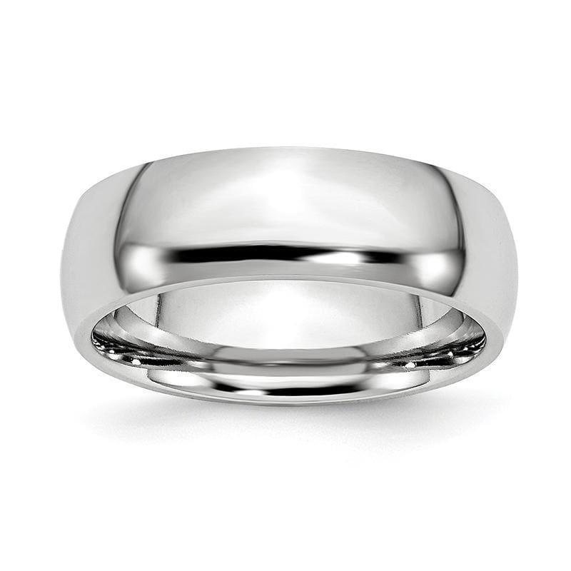 Cobalt Polished 7mm Band - Seattle Gold Grillz