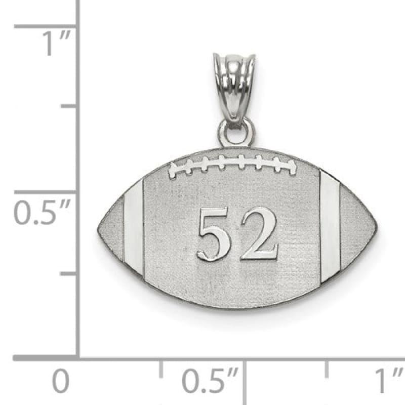 Football Number & Name Pendant - Seattle Gold Grillz