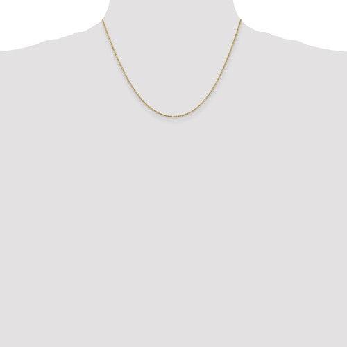 Gold 1.1mm Box Chain - Seattle Gold Grillz