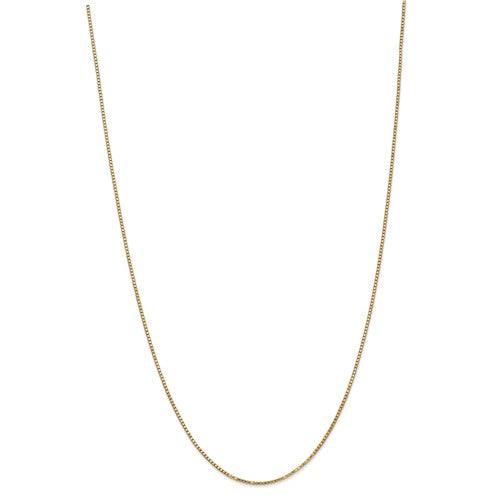 Gold 1.30mm Box Chain - Seattle Gold Grillz
