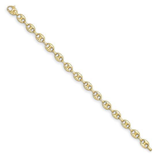 HERCO 14k 8.1mm Solid Anchor Chain - Seattle Gold Grillz