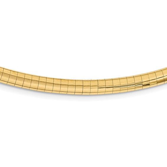 Leslie's 14k 4mm Lightweight Omega Necklace - Seattle Gold Grillz