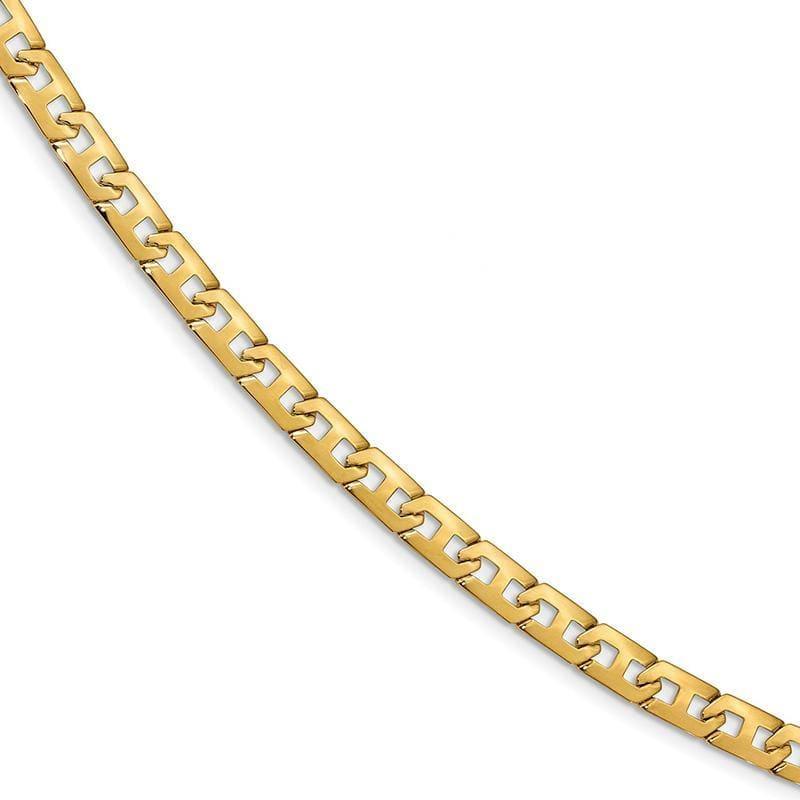 Leslie's 14K Polished Fancy Link Bracelet - Seattle Gold Grillz