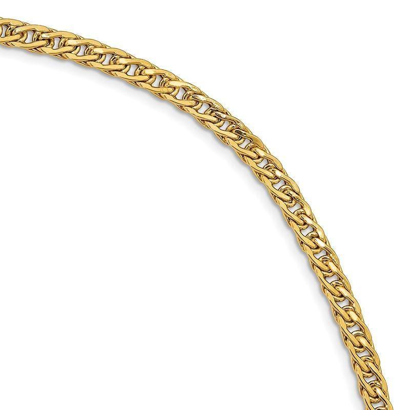 Leslie's 14K Polished Fancy Link Bracelet - Seattle Gold Grillz