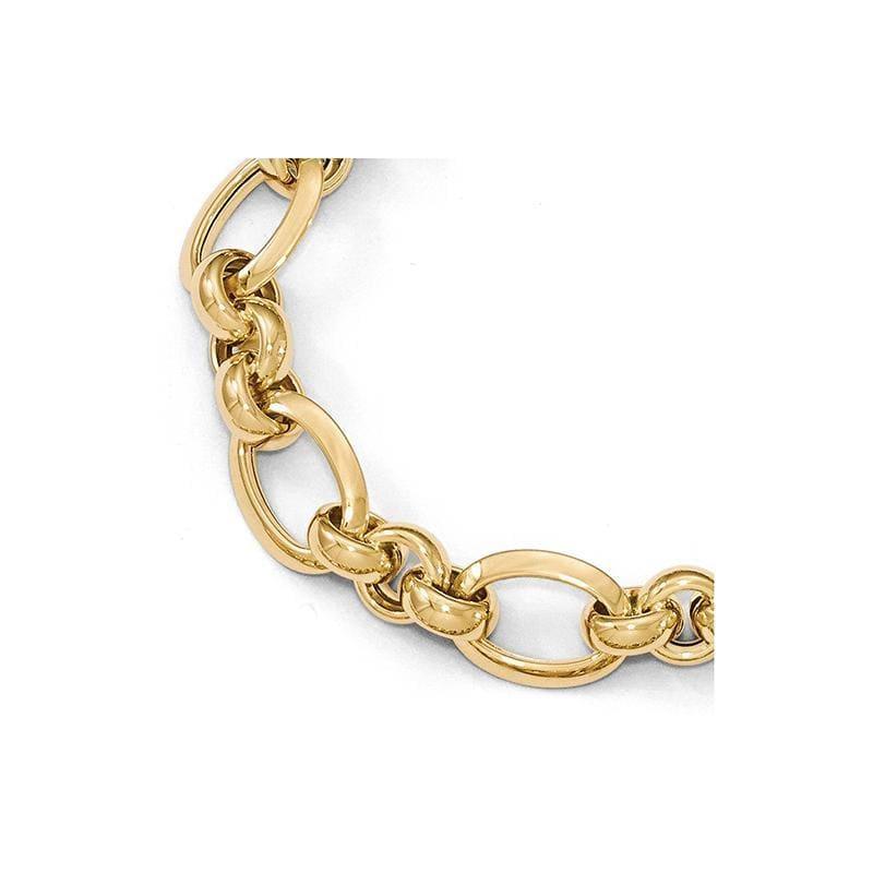 Leslies 14k Polished Bracelet - Seattle Gold Grillz