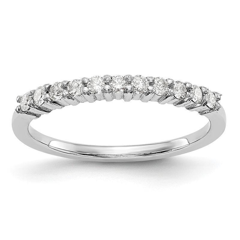 Platinum 11-Stone Diamond Band Mounting - Seattle Gold Grillz