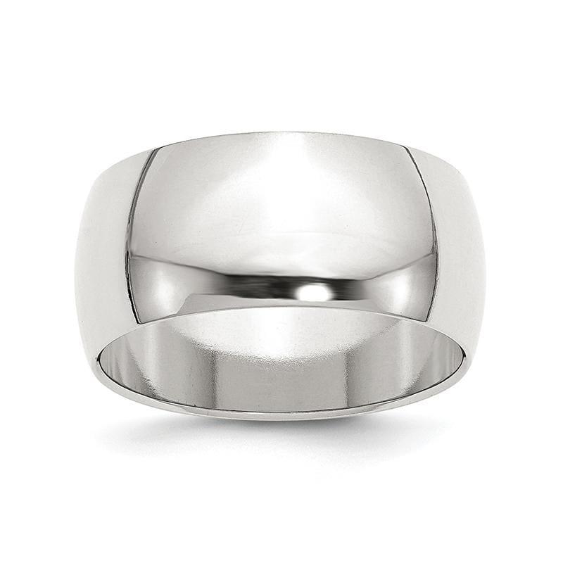 SS 10mm Half Round Size 7 Band - Seattle Gold Grillz