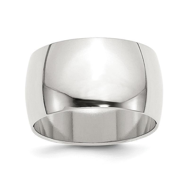 SS 12mm Half Round Band - Seattle Gold Grillz