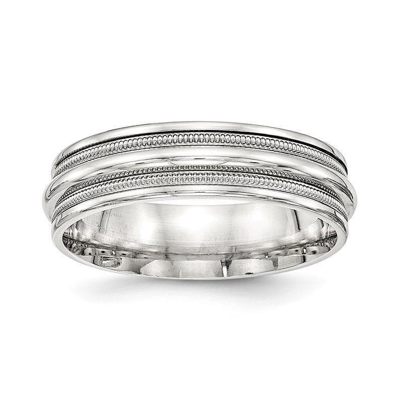 SS 7mm Polished Fancy Band - Seattle Gold Grillz