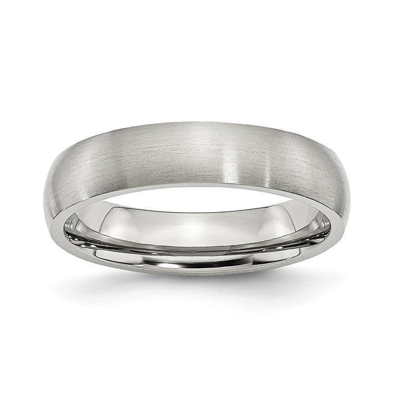 Stainless Steel 5mm Brushed Band - Seattle Gold Grillz