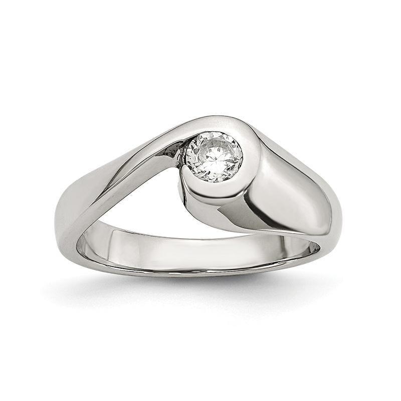 Stainless Steel CZ Ring - Seattle Gold Grillz