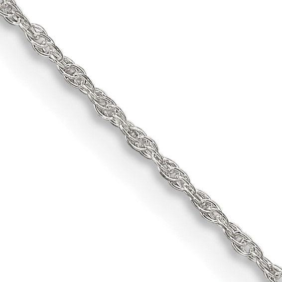 Sterling Silver 1.25mm Loose Rope Chain - Seattle Gold Grillz