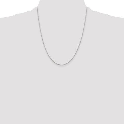 Sterling Silver 1.25mm Loose Rope Chain - Seattle Gold Grillz