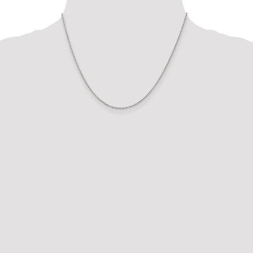 Sterling Silver 1.6mm Loose Rope Chain - Seattle Gold Grillz