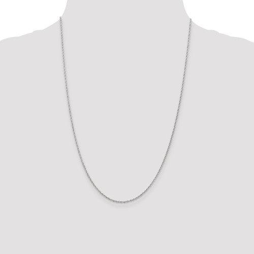 Sterling Silver 1.6mm Loose Rope Chain - Seattle Gold Grillz