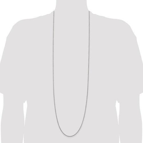Sterling Silver 1.75mm Round Box Chain - Seattle Gold Grillz