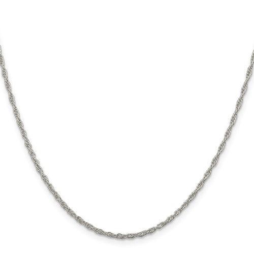 Sterling Silver 1.95mm Loose Rope Chain - Seattle Gold Grillz