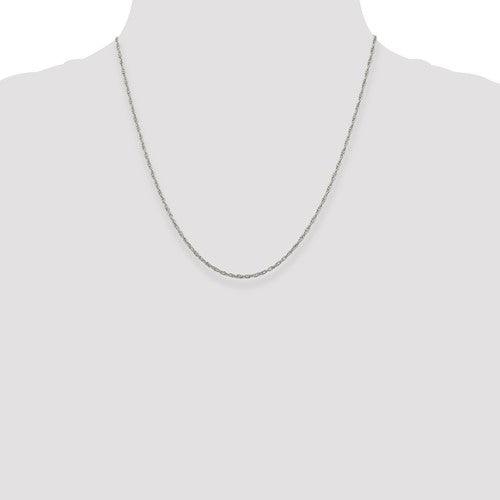 Sterling Silver 1.95mm Loose Rope Chain - Seattle Gold Grillz