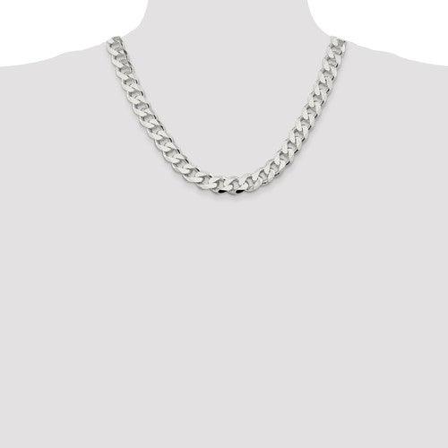 Sterling Silver 13mm Curb Chain - Seattle Gold Grillz