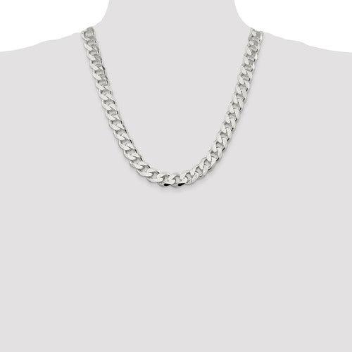 Sterling Silver 13mm Curb Chain - Seattle Gold Grillz