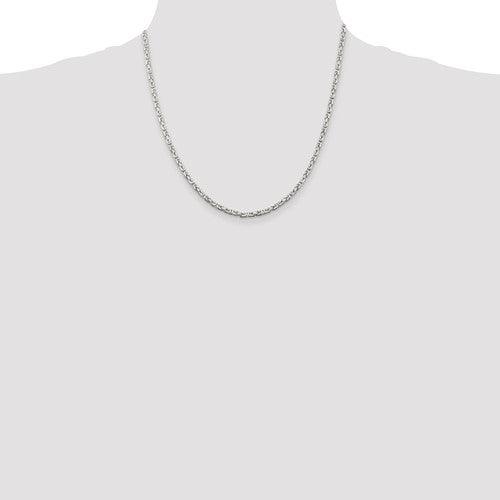 Sterling Silver 2.5mm Byzantine Chain - Seattle Gold Grillz