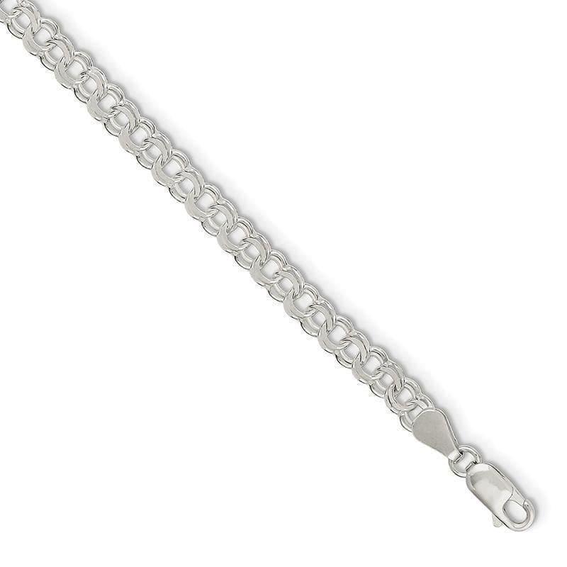 Sterling Silver 5.5mm Charm Link - Seattle Gold Grillz