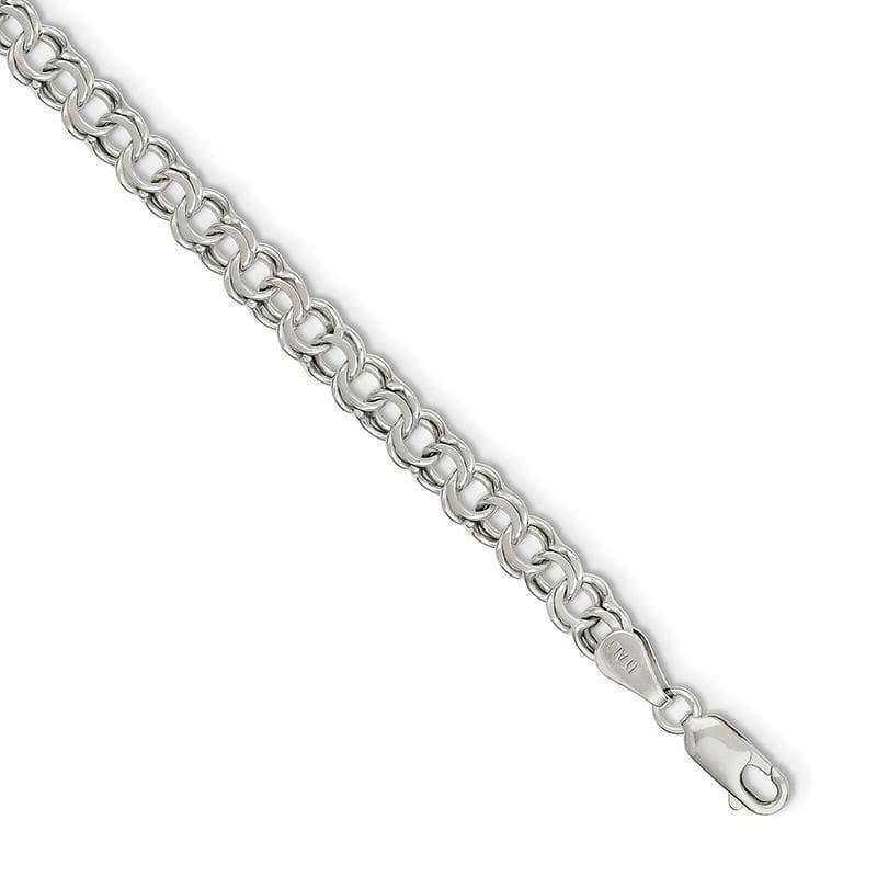 Sterling Silver 6mm Charm Link - Seattle Gold Grillz