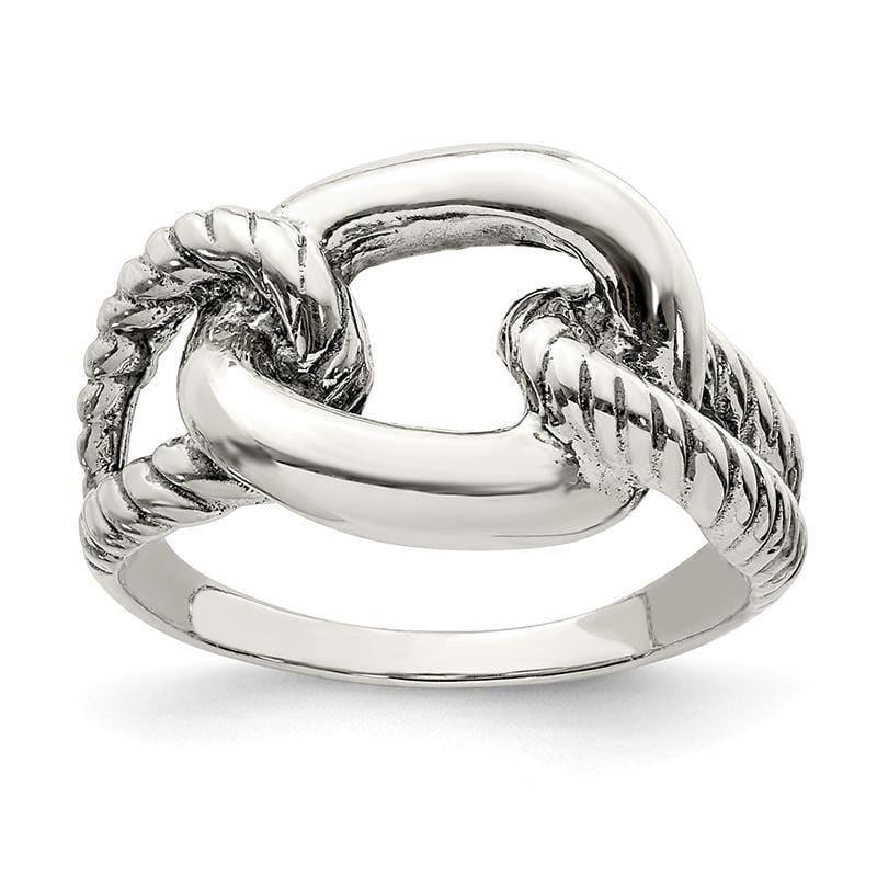 Sterling Silver Antiqued Ring - Seattle Gold Grillz