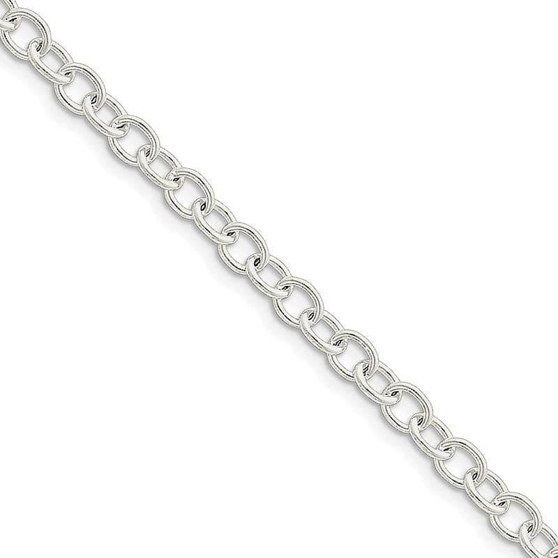 Sterling Silver Bracelet | Weight: 7.09 grams, Length: 7.5mm, Width: 5mm - Seattle Gold Grillz