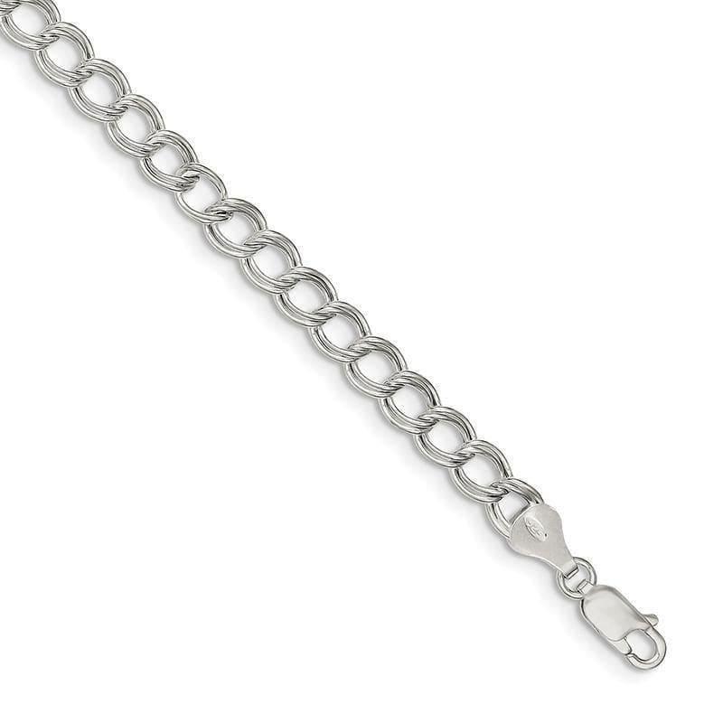 Sterling Silver Charm Bracelet - Seattle Gold Grillz