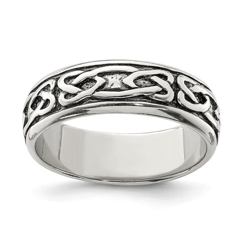Sterling Silver Design Ring - Seattle Gold Grillz