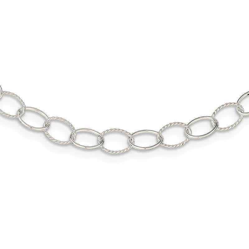 Sterling Silver Fancy Bracelet | Weight: 2.48 grams, Length: 7.5mm, Width: mm - Seattle Gold Grillz
