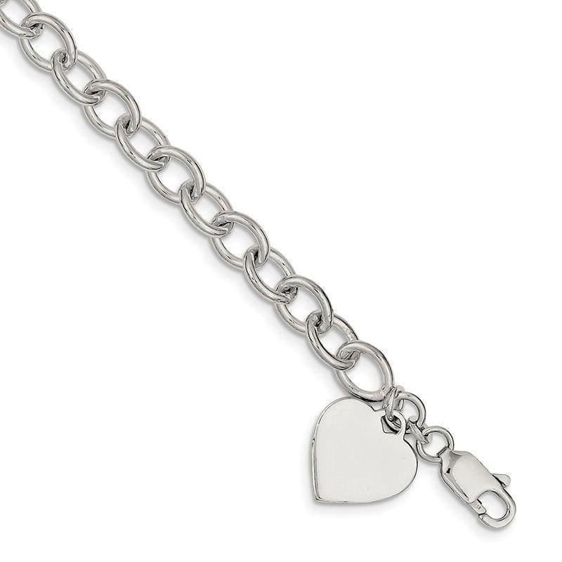 Sterling Silver Fancy Link Bracelet - Seattle Gold Grillz