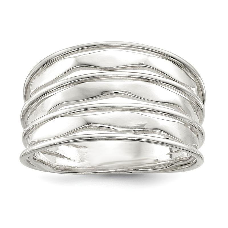 Sterling Silver Fancy Ring - Seattle Gold Grillz