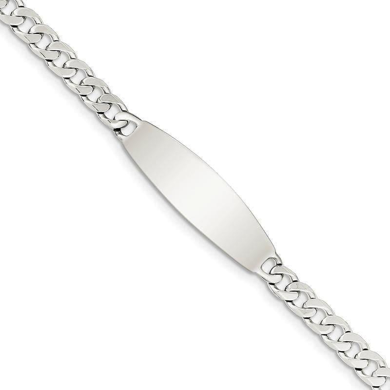 Sterling Silver ID Bracelet - Seattle Gold Grillz