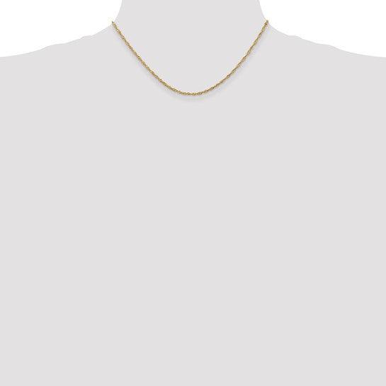 14k 1.70mm Singapore Chain