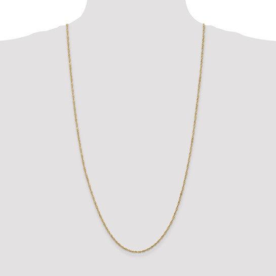 14k 1.70mm Singapore Chain
