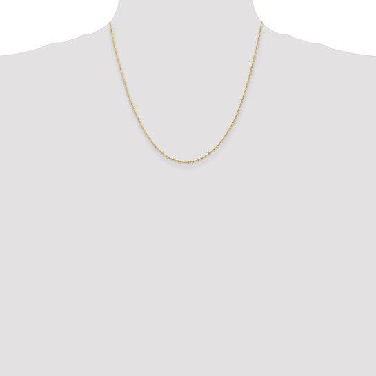 14k 1.10mm Singapore Chain