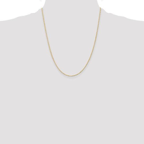 14k 1.10mm Singapore Chain