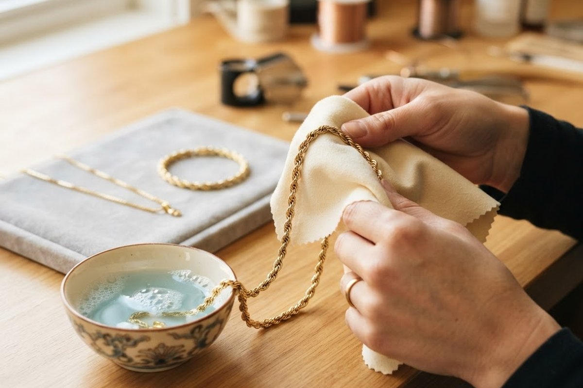 How to Clean Gold Jewelry: Grills, Chains & Rings