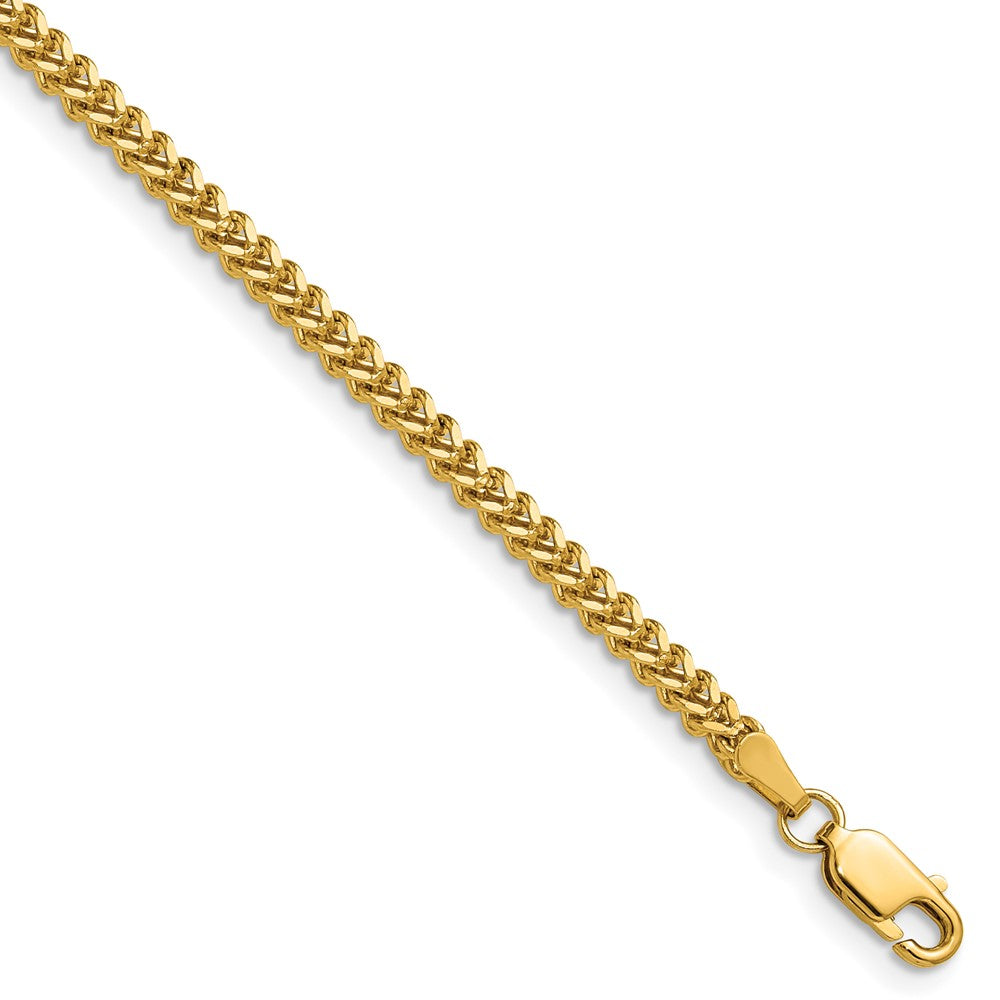 10K Yellow Gold Franco Chain — 2 mm