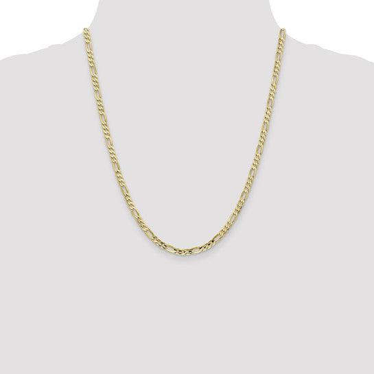 10k 5.5mm Light Concave Figaro Chain