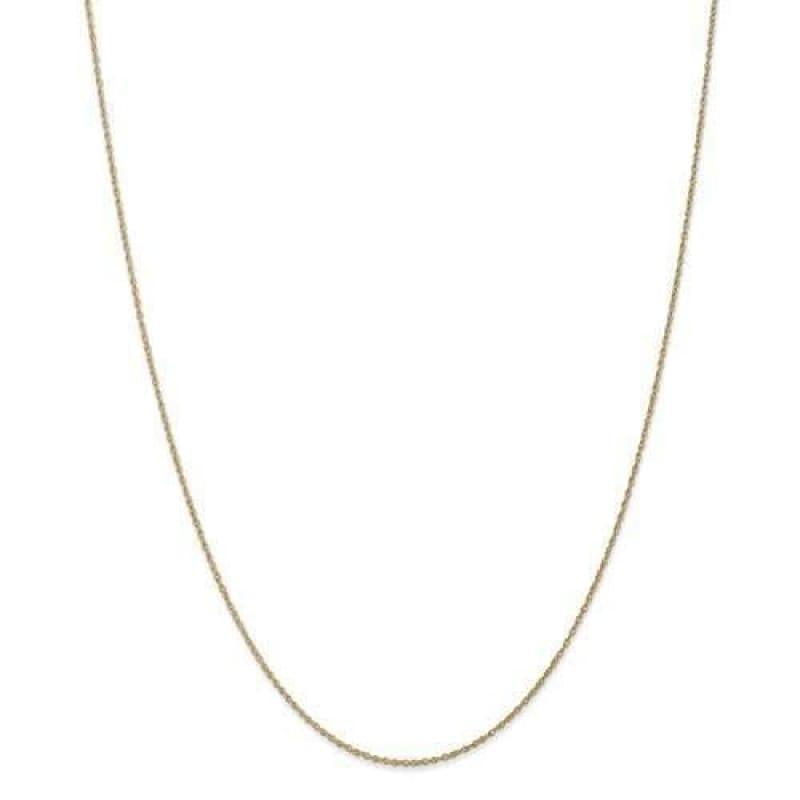 10k 0.8mm Lite-Baby Rope Chain - Seattle Gold Grillz