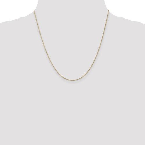 10k 0.8mm Lite-Baby Rope Chain - Seattle Gold Grillz