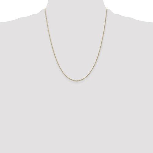 10k 0.8mm Lite-Baby Rope Chain - Seattle Gold Grillz
