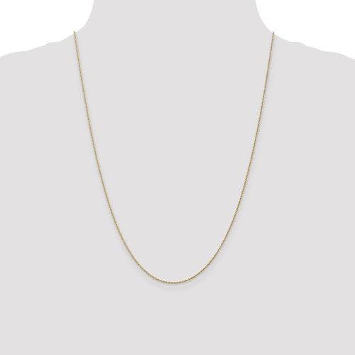 10k 0.8mm Lite-Baby Rope Chain - Seattle Gold Grillz