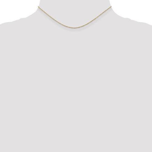 10k 0.8mm Lite-Baby Rope Chain - Seattle Gold Grillz