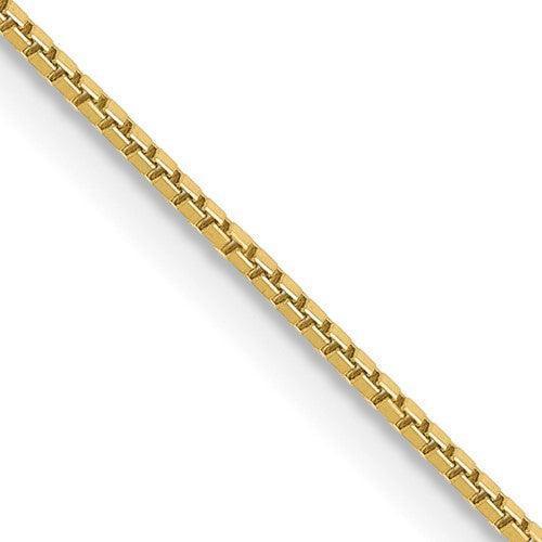 10k 0.90mm Box Chain - Seattle Gold Grillz