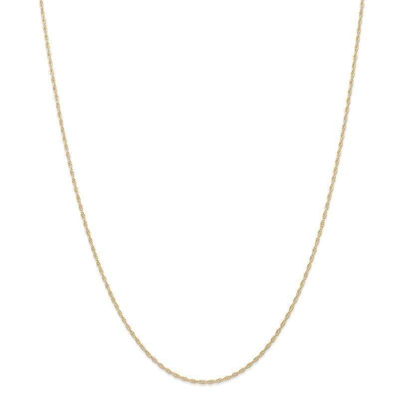 10k 1.15mm Carded Cable Rope Chain - Seattle Gold Grillz