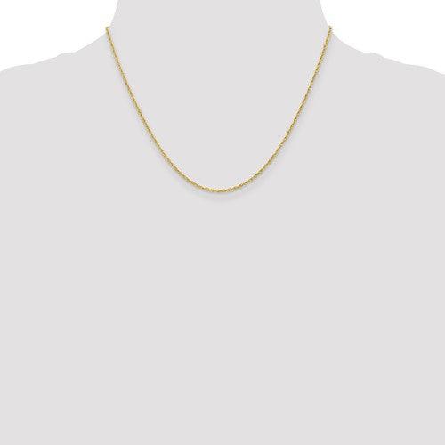 10k 1.3mm Heavy-Baby Rope Chain - Seattle Gold Grillz